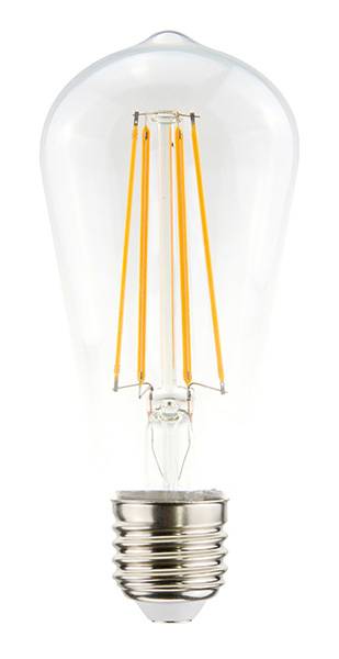 LED-Leuchtmittel Filament ST64 Vintage 7,5W 2200K klar dimmbar